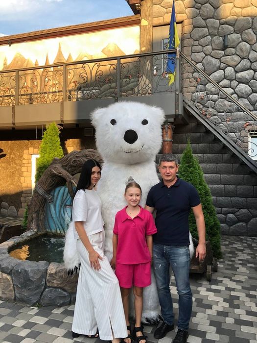 Заказ белого медведя-панды, мишка на праздник. Аниматор