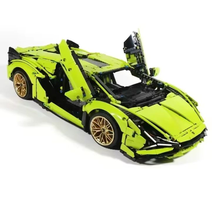 Nowe Klocki Technic Lamborghini Sian FKP 37 na wzór 42115 (Nie Lego)