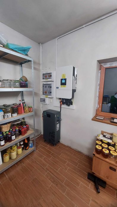 Fotowoltaika 6.375 kW, magazyn 15,36 kWh, Deye 10kW
