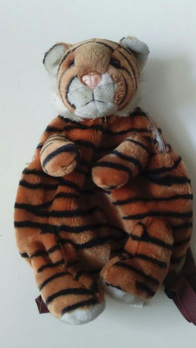 Plecaczek - maskotka "Tygrysek"