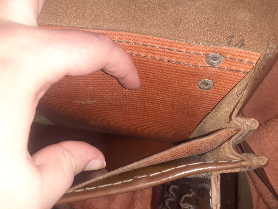 Офицерский планшет полевая сумка командира из кожи времен СССР