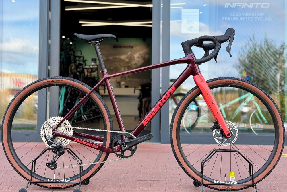 Rower gravelowy Bianchi Arcadex Alu Shimano GRX610 1x12 Gravel
