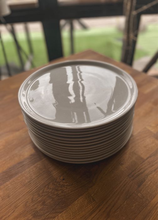 Włoskie talerze do pizzy Saturnia sztuk 14