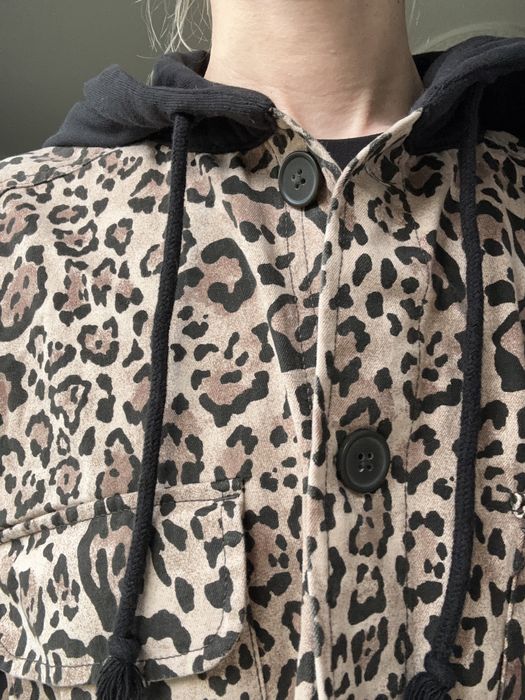 H&M котонова рубашка оверсайз