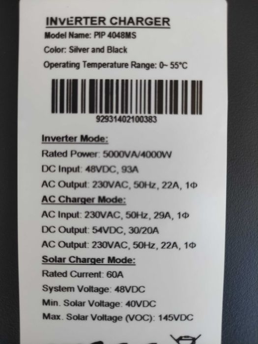 Inversor solar MPPT(Avariado)