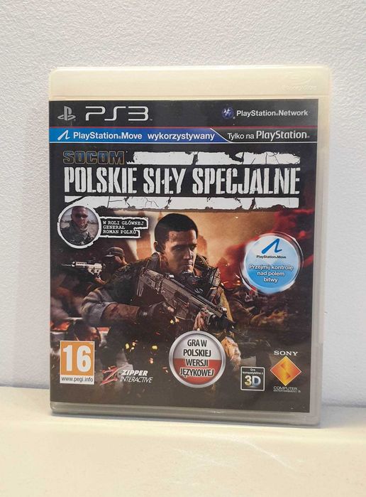 Gra SOCOM Polskie Siły Specjalne Special Forces Ps3 Gra po Polsku 3xPL