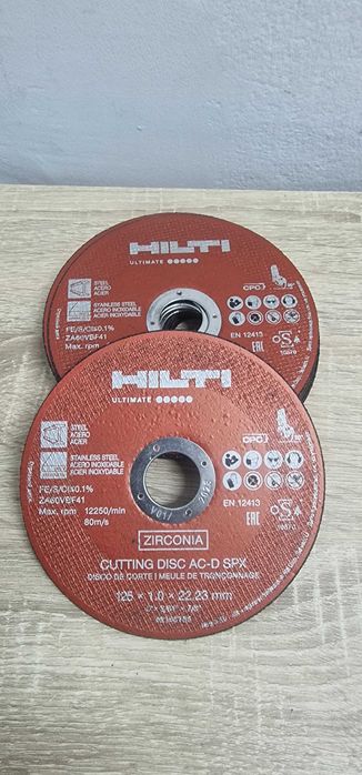 Круги обрізні Хілті 125/1 мм