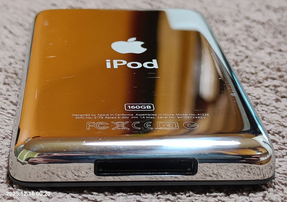 Apple iPod Classic  7 Gen. 160gb.