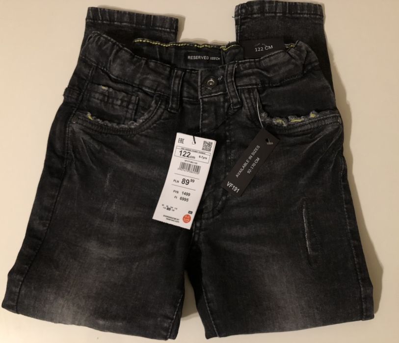 Spodnie Resererved Carrot Nowe 122