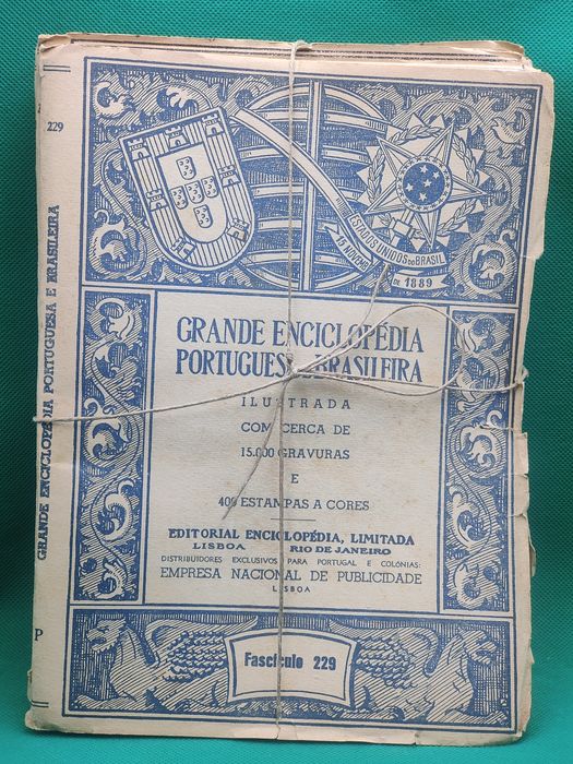 Livro: Grande Enciclopédia Portuguesa e Brasileira Vários anos REF:ESC