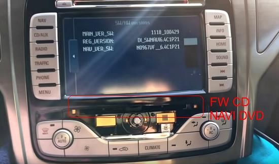 Русификация навигация FORD Lincoln MFD MCA SYNC1-2-3 F12 Blaupunkt NX