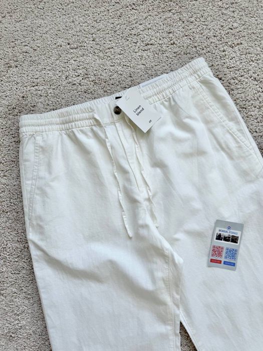 Лляні брюки H&M