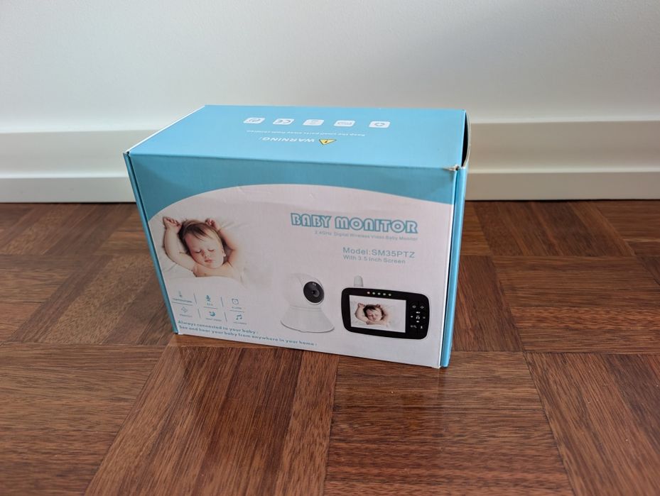 Câmera bebés - Baby monitor Burnnove sm35ptz