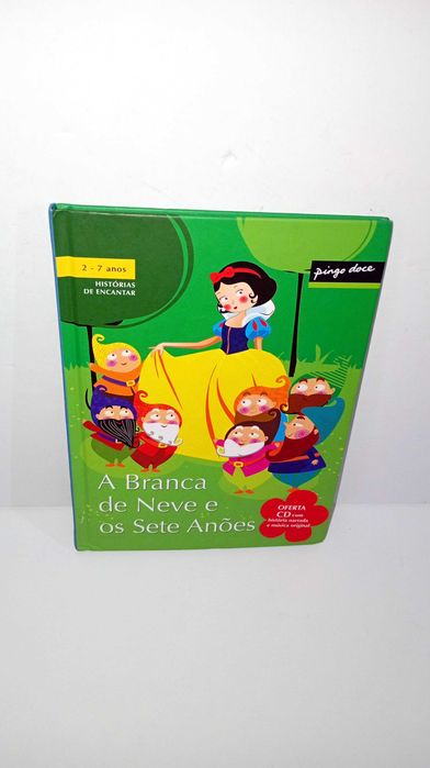 A Branca de Neve e os Sete Anões - Livro + CD