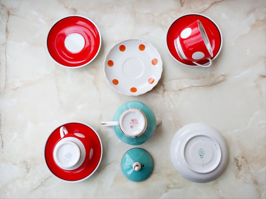 Блюдца фарфор чайные кофейные Дулёво Полонное Баранівка Городница