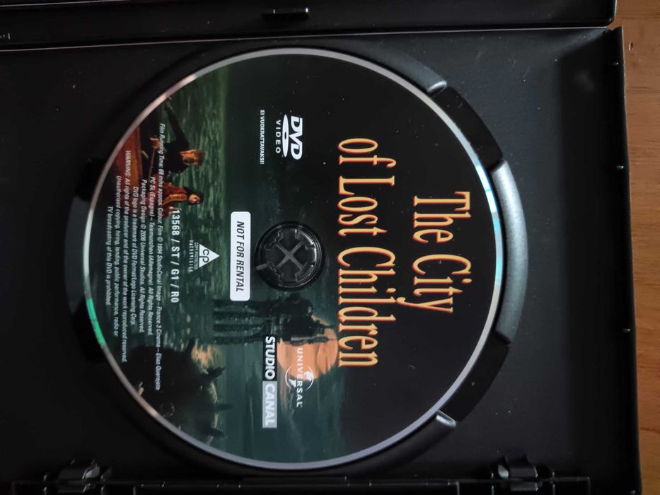 filme dvd original - a cidade das crianças perdidas