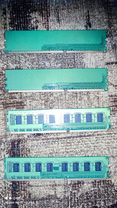 Продам ОЗУ DDR3 8GB.4планки по 2gb.