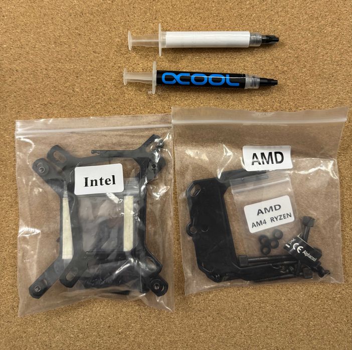 Alphacool Eisbaer LT 120 + ST30 v.2 140mm Full Copper + QDC, комплект