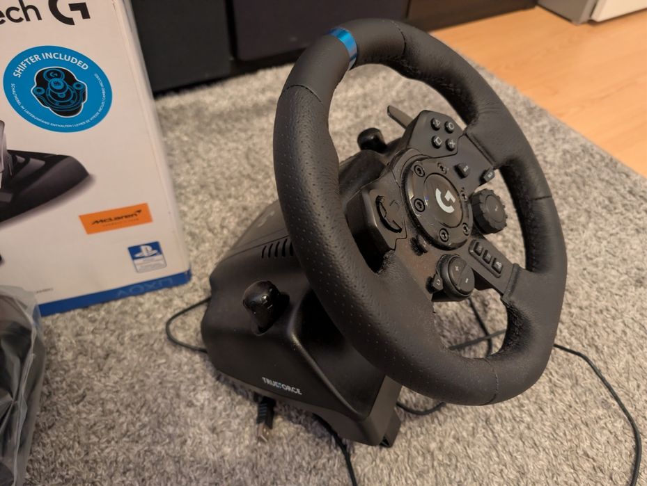 Kierownica LOGITECH G923 + Shifter Bundle (PC PS4 PS5) - GWARANCJA