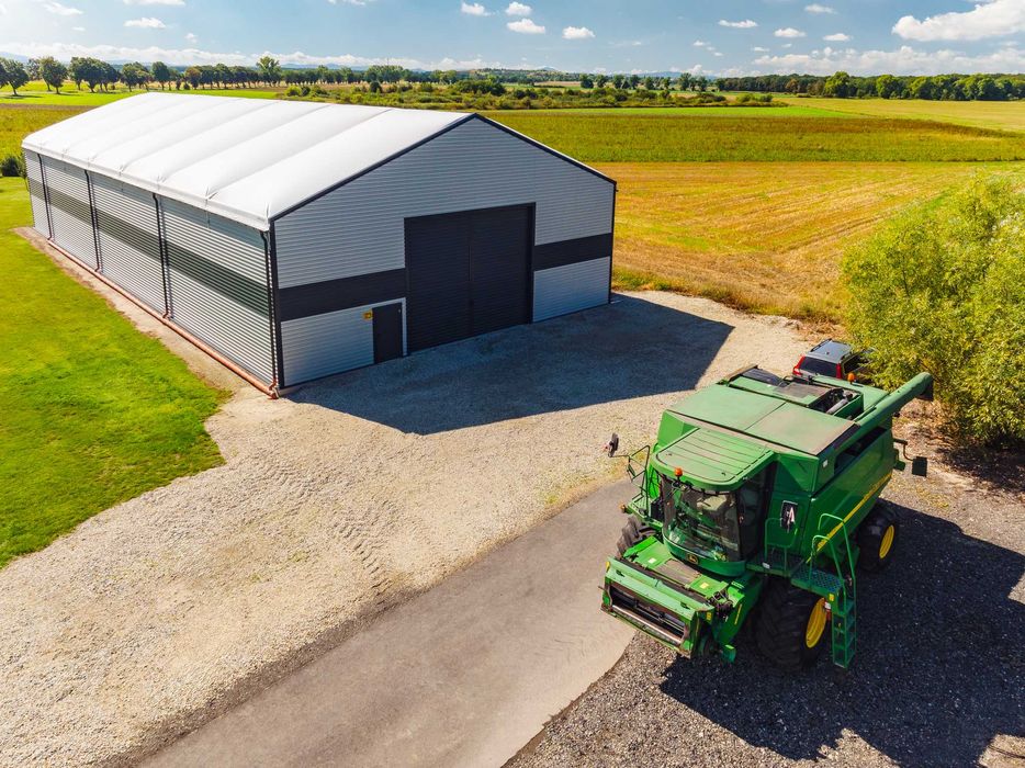 Hala na Zboże, Pneumatyczny Dach, ŁUKASIUK 20x30x4,5