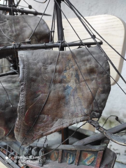 Model statku bardzo stary