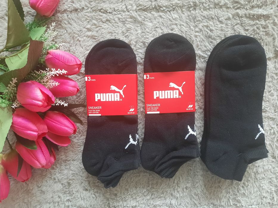 Skarpety Puma 3 opakowania 3-pak rozm 39-42