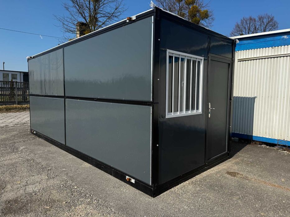 Kontener socjalny / budowlany 6m | składany lub skręcany | ocieplony