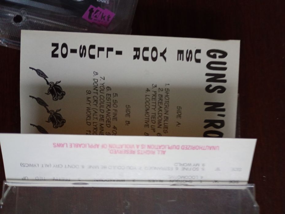 Kasety magnetofonowe Guns N'Roses Use your illusion