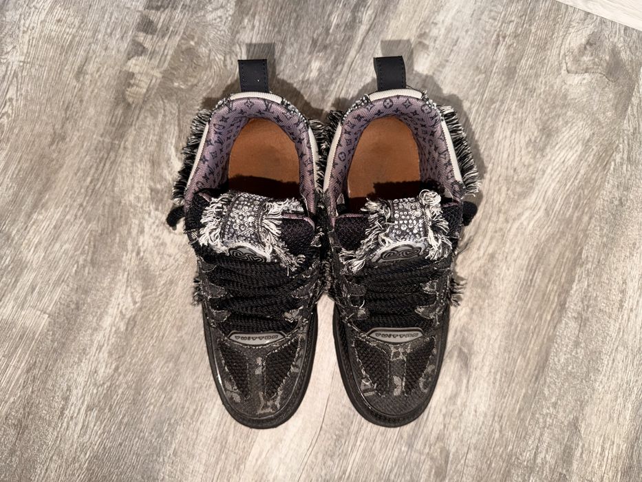 Louis vuitton skate denim black