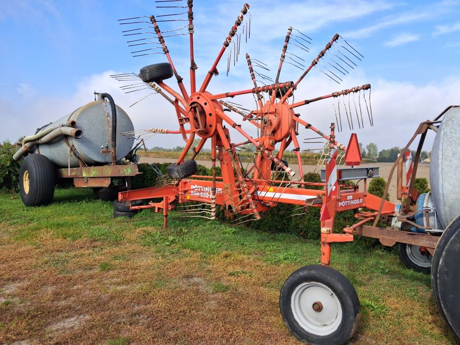Zgrabiarka Kuhn. Pottinger. Krone.