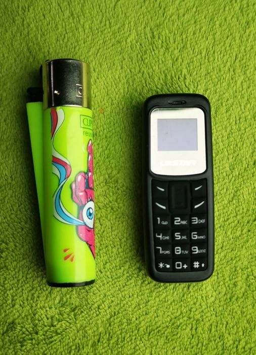 Mini telefon komórkowy na kartę SIM