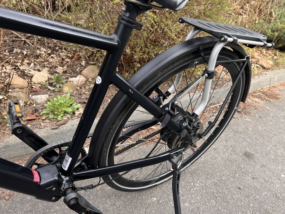 Lekki rower elektryczny RABENEICK na pasku! 19 KG, BAFANG / DO NAPRAWY /B