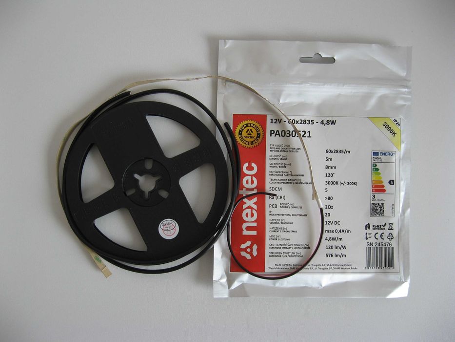 Taśma LED 40cm 12V