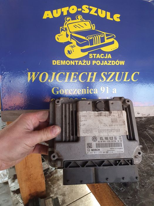 sterownik komputer silnika vw scirocco 2.0 tdi cfh 03l906018gg