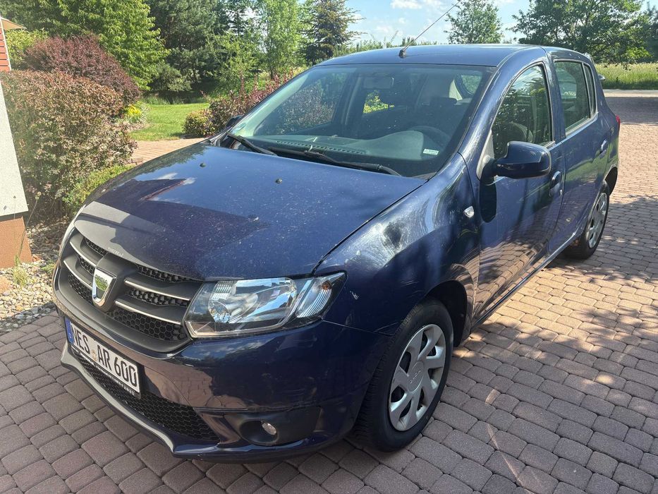 DACIA SANDERO 1.2 73KM*euro6*KLIMA*39tkm!*I właściciel*serwis*z Niemiec