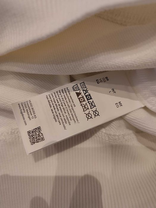 Nowa meska bluza Hugo Boss XXL kaptur kangurka bawełna walentynki