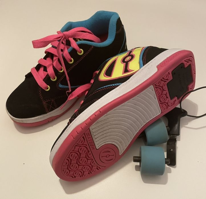 Buty Heelys na kółkach r.35 propel 2.0 Black neon