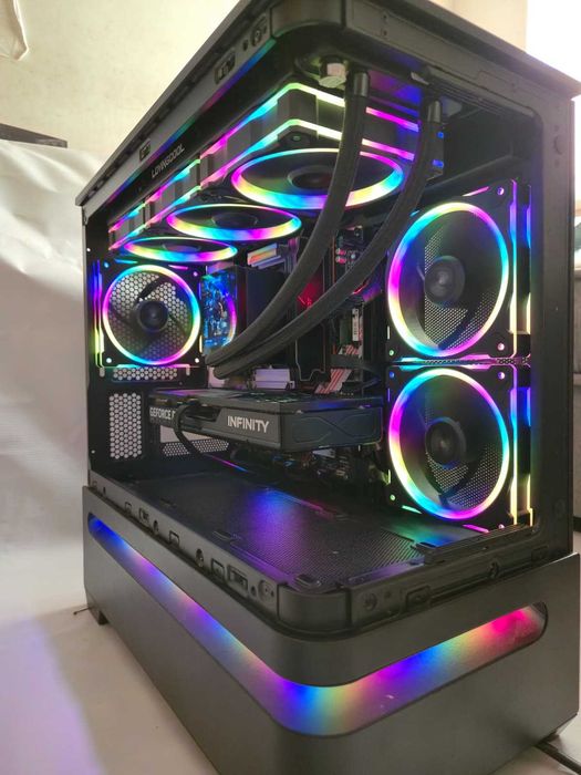 R9 7900 B850 Rtx 5060ti 16gb i 32GB ramach Komputer Asus Prime ssd m.2 1tb AIO LCD