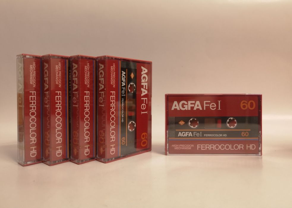 Аудиокассеты AGFA FE I Ferrocolor HD 60