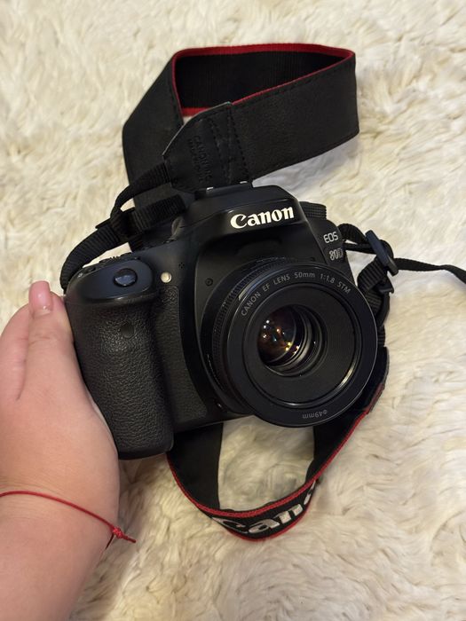 Фотоапарат CANON EOS 80D з обʼєктивом 50mm f/1.8 STM