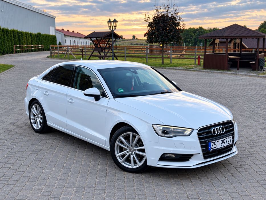 Audi A3 8V Sedan 2.0 TDI 184 KM Quattro S tronic | S line | ACC | Bi-Xenon