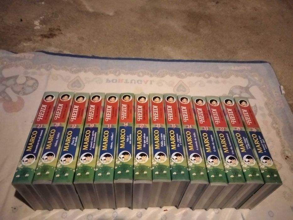 Cassetes VHS + Leitor VHS Sanyo