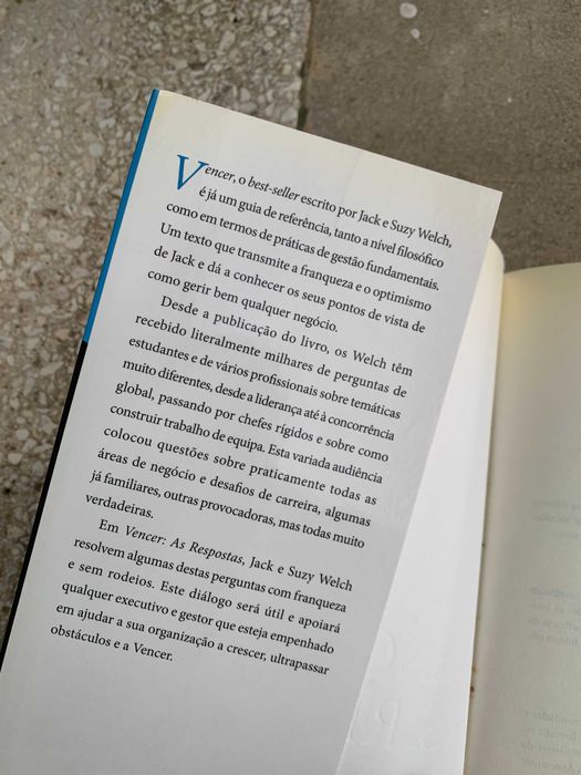 Livro Vencer: As Respostas As 74 perguntas  de Suzy Welch e Jack Welch