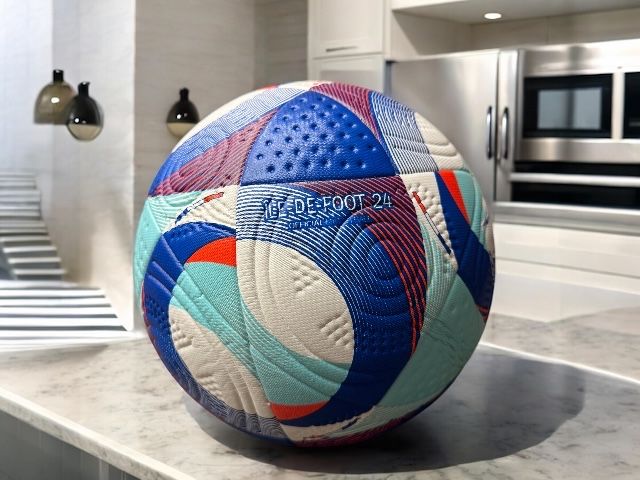 Мяч футбольний розмір 5  термошов