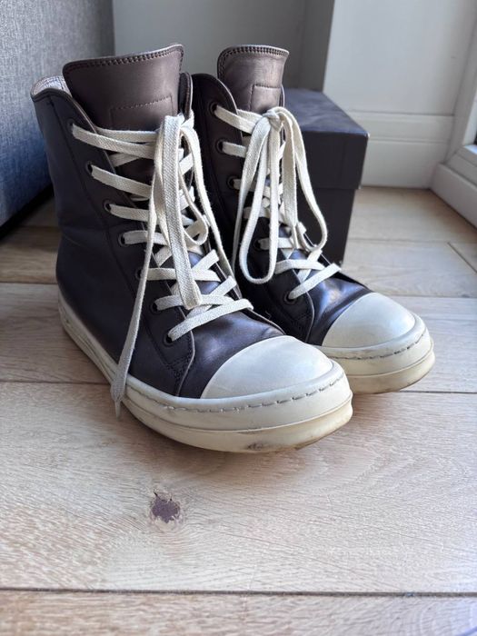 Rick Owens Mainline Ramones High кеды оригинал