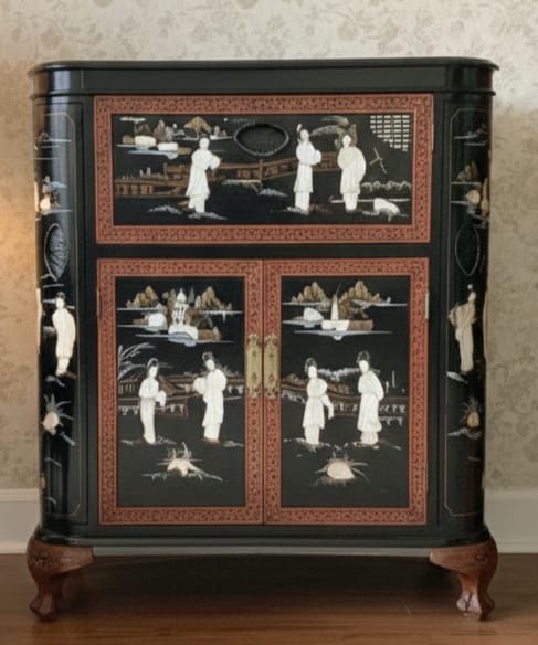 Móvel bar Chinês vintage