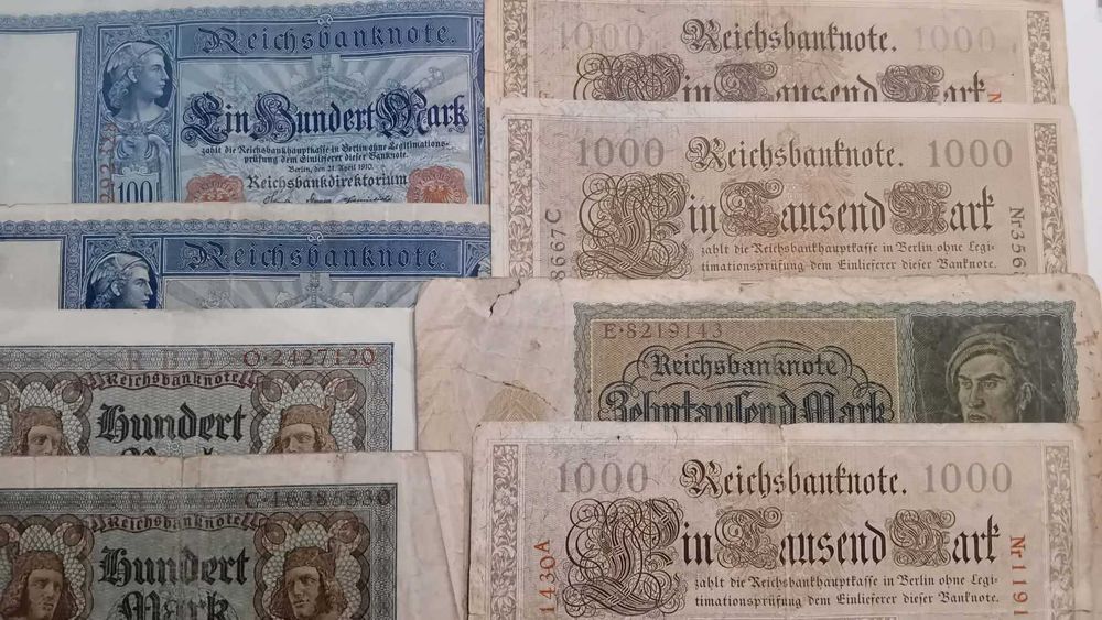 Sprzedam banknoty z Trzeciej Rzeszy