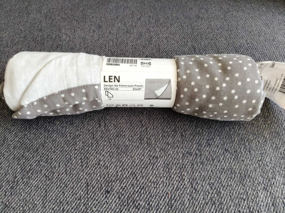Manta IKEA LEN para bebé — novo