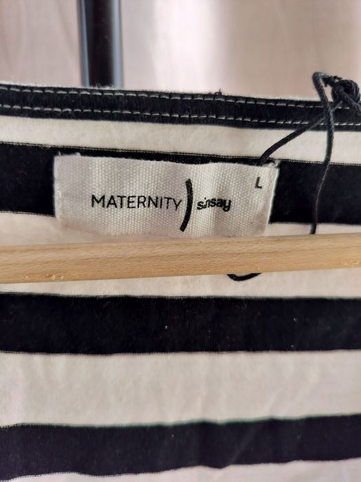 Ciążowa bluzka z długim rękawem