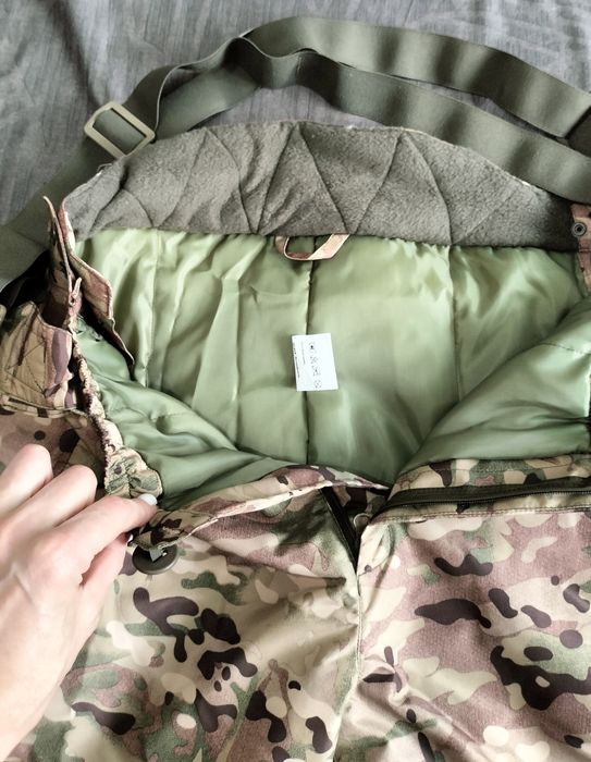 Брюки утеплені камуфляжні